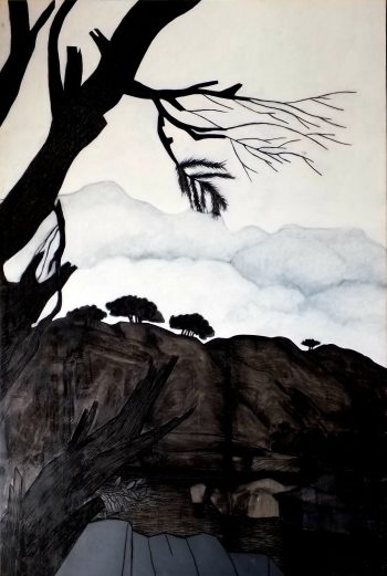 Ismael Frigerio_ Salvator Rosa, 300 x 200 cm.
